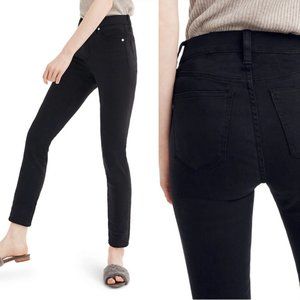 Madewell 9" High Riser Skinny Jeans in Lunar Wash Women's Size 28 Denim Black